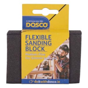 DOSCO FLEXIBLE SANDING BLOCK FINE/MEDIUM