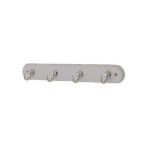 HARCOURT 4 HOOK KEY HANGER GREY