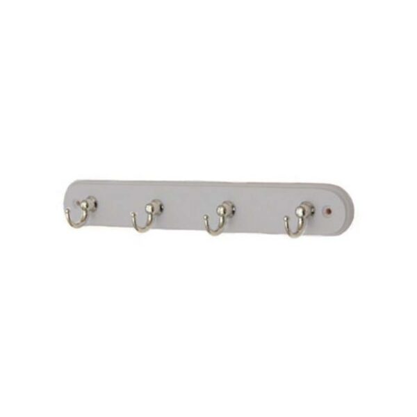 HARCOURT 4 HOOK KEY HANGER GREY