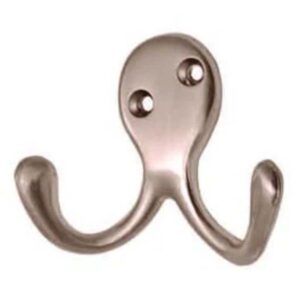 HARCOURT ROBE TWIN HOOK SATIN NICKEL