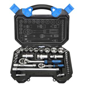 TALA 32PCE 1/2 & 1/4 DR SOCKET SET