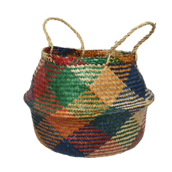 SEA GRASS COLOUR BASKET