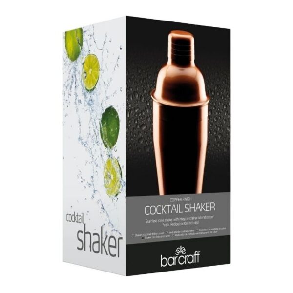 COCKTAIL SHAKER COPPER 500ML