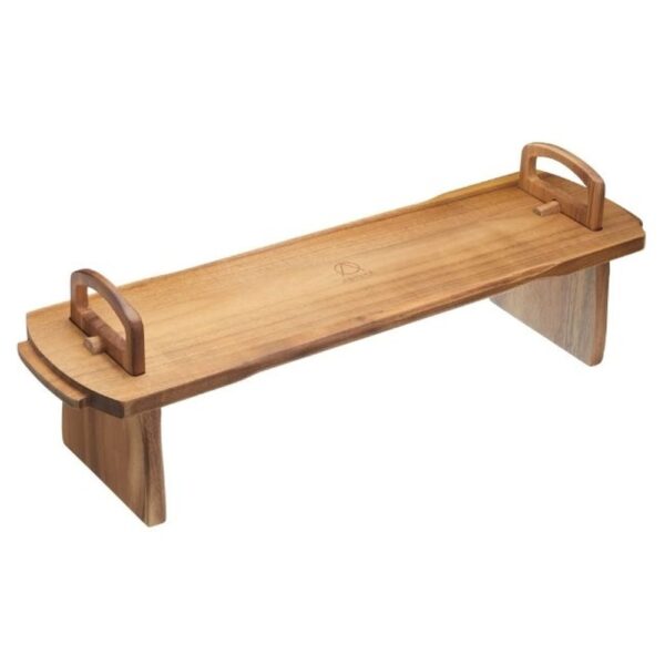 ARTESA ACACIA LARGE SERVING PLATFORM PLATTER 52X15X17CM