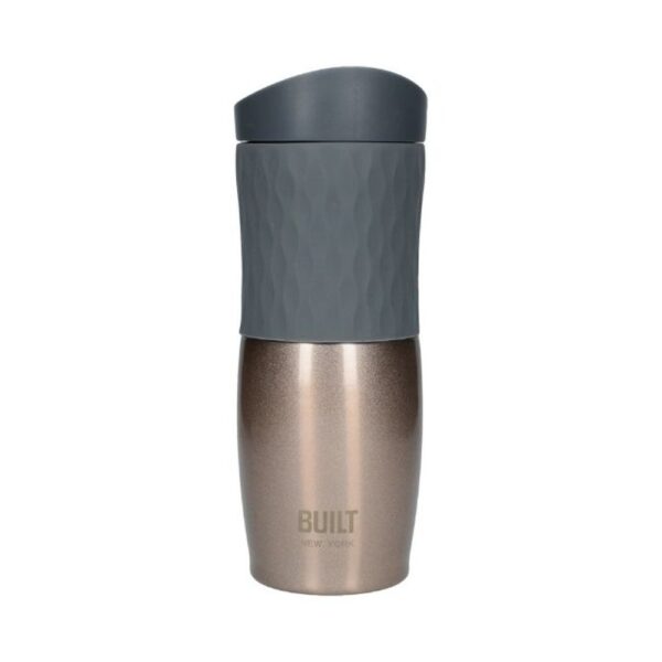 BUILT PUREFLOW TUMBLER ROSE GOLD & GREY 470ML