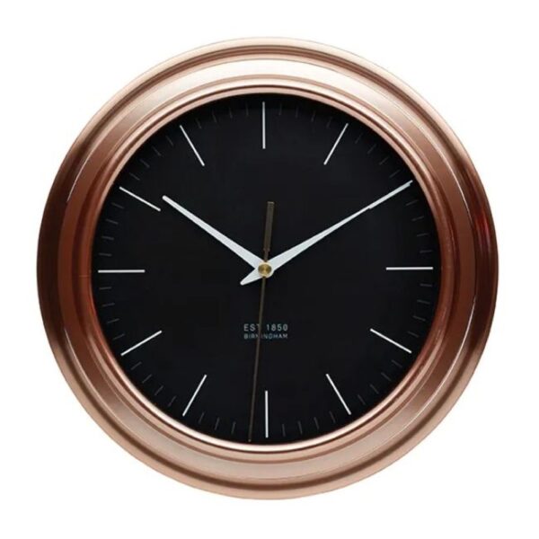 KITCHEN CRAFT CLOCK COPPER FINISH