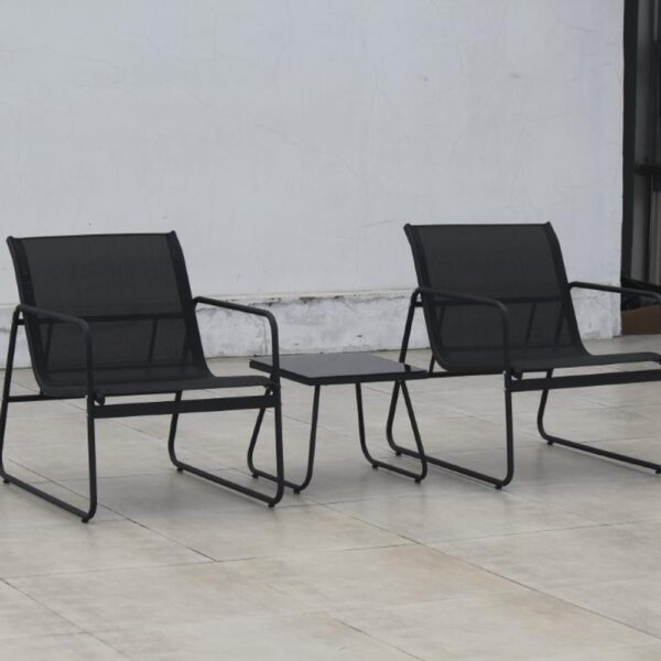 PARISAN BALCONY SET GREY