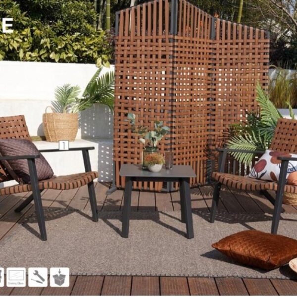 LONDON 2 SEATER BISTRO SET