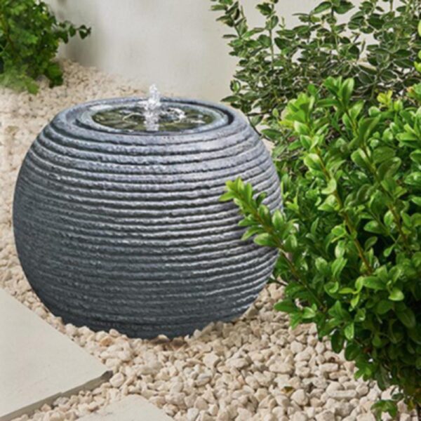 SOLAR BALL WATER FEATURE
