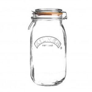KILNER ROUND CLIP TOP JAR 3LTR