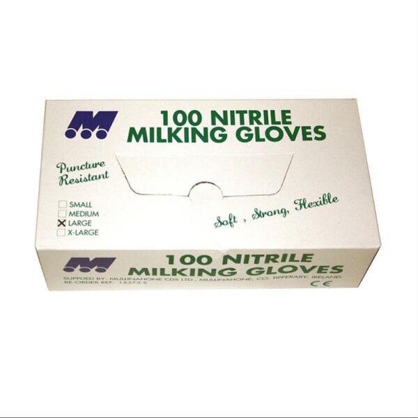 NITRILE MILKING GLOVES