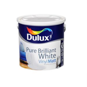 DULUX VINYL MATT PURE BRILLIANT WHITE 2.5LTR