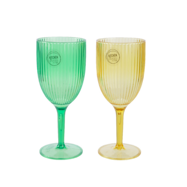 PLASTIC WINE GLASS