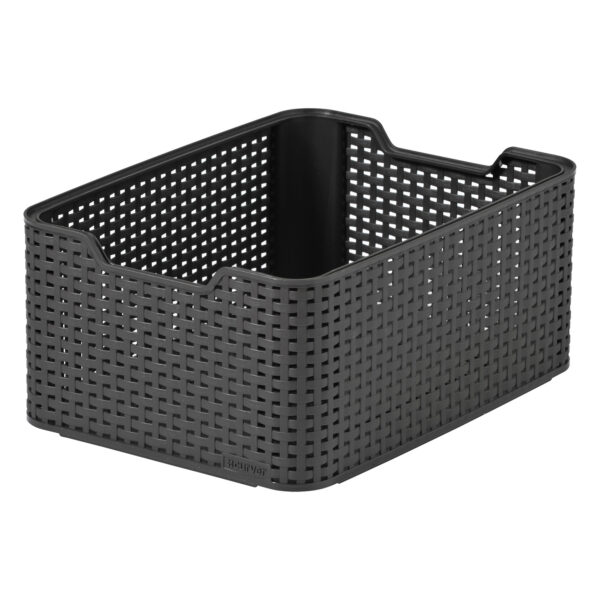 CURVER STORAGE RATTAN BOX MEDIUM BROWN