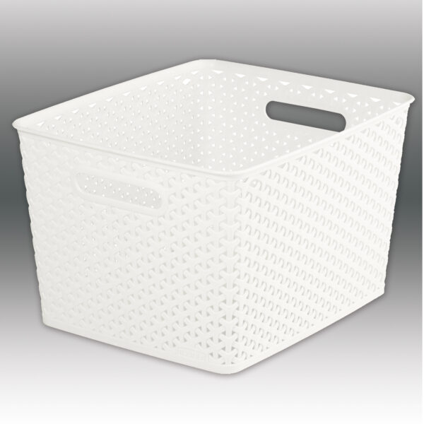 CURVER MY STYLE BASKET WHITE 18LTR