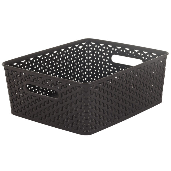 CURVER MY STYLE MEDIUM BASKET DARK BROWN 13L