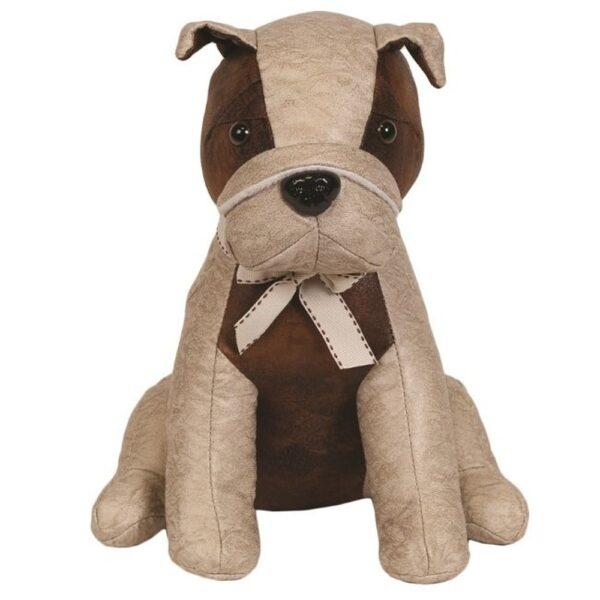 PATCHWORK DOG DOOR STOP