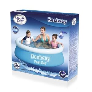 BESTWAY FAST SET 6 FOOT POOL
