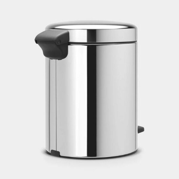 BRABANTIA PEDAL BIN NEWLCON 5 LTR BRILLIANT STEEL - Image 2