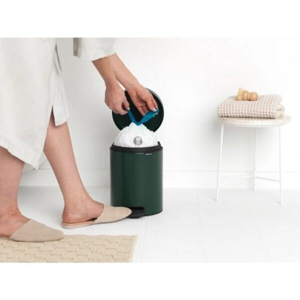 BRABANTIA PEDAL BIN NEWLCON 5 LTR PINE GREEN - Image 2
