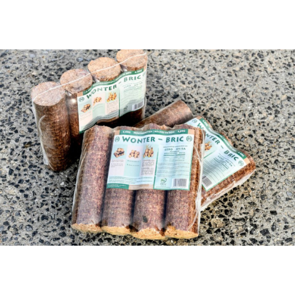 ECO ROUND FIRELOG 4PK 4.8KG