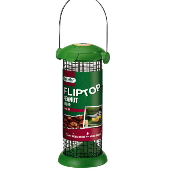 PECKISH FLIP TOP PEANUT FEEDER