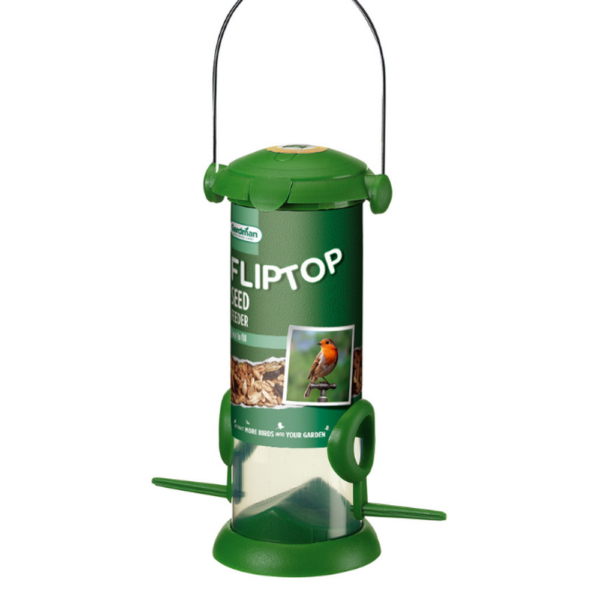 PECKISH FLIP TOP SEED FEEDER