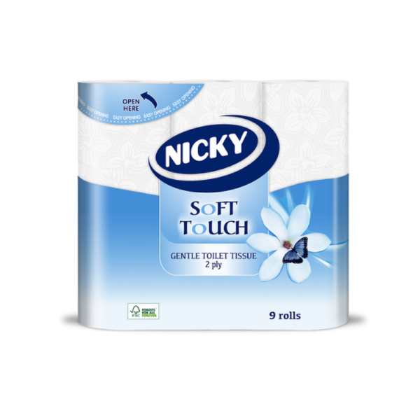 NICKY SOFT TOUCH TOILET ROLL