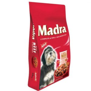MADRA 15KG DOG FOOD BEEF