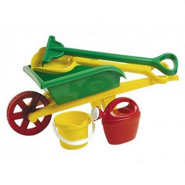 WHEELBARROW GARDEN SET 70CM
