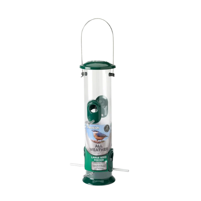 PECKISH ALL WEATHER LARGE SEED FEEDER