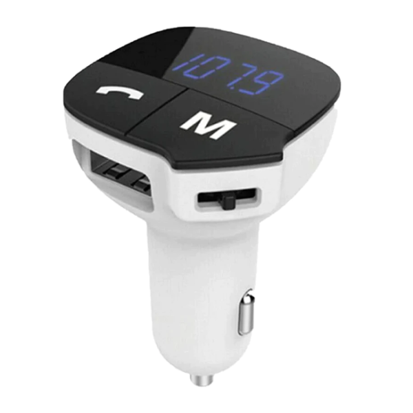 AQUARIUS BLUETOOTH HANDSFREE KIT 2.1A WHITE