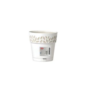 OPERA FLOWER POT WHITE 15CM