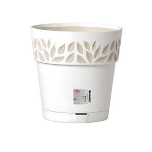 OPERA FLOWER POT WHITE 30CM