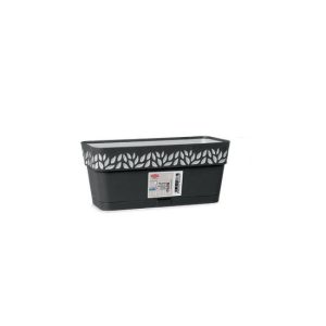 OPERA FLOWER BOX GRAPHITE 30CM