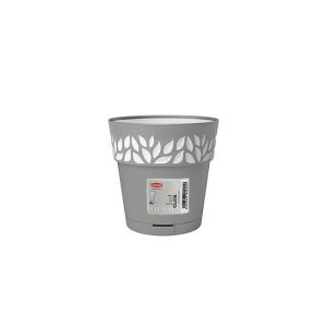 OPERA FLOWER POT LIGHT GREY 15CM