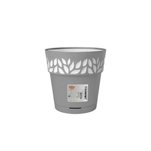 OPERA FLOWER POT LIGHT GREY 20CM