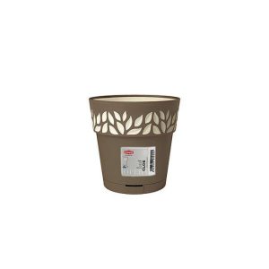 OPERA FLOWER POT LIGHT BROWN 15CM