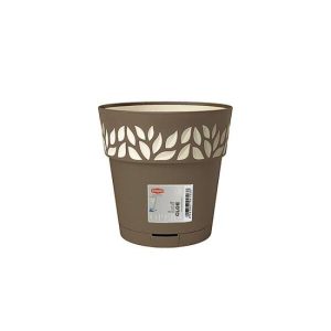 OPERA FLOWER POT LIGHT BROWN 20CM