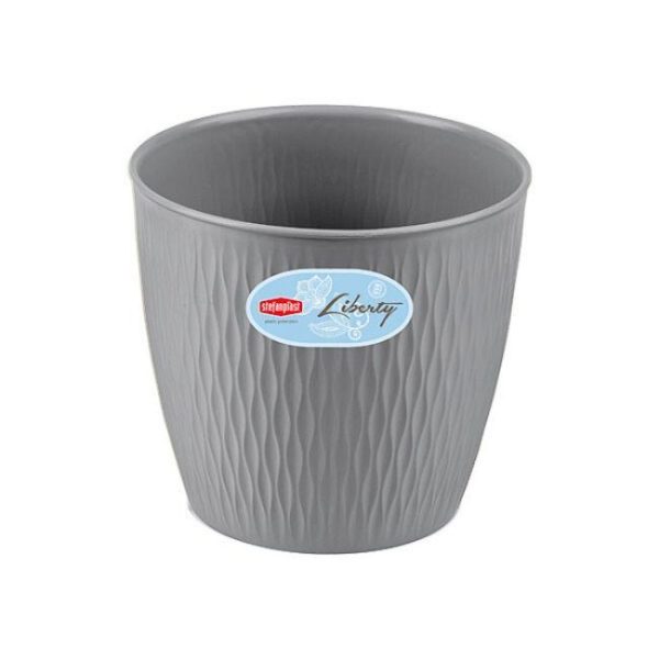 LIBERTY POT ROUND GREY 20CM