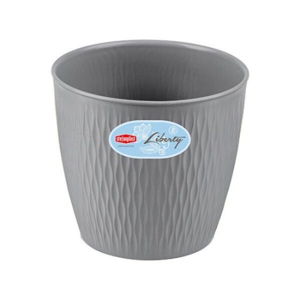 LIBERTY POT ROUND GREY 25CM