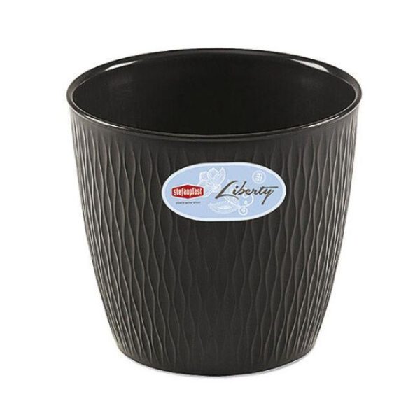 LIBERTY POT ROUND GRAPHITE 30CM