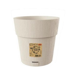 ETHICA FLOWER POT CHALK WHITE 20CM