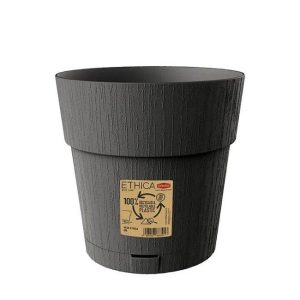 ETHICA FLOWER POT GRAPHITE 20CM