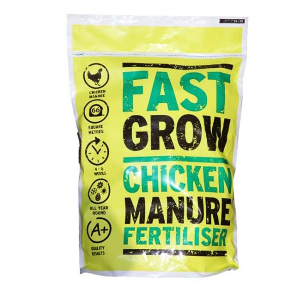 FAST GROW MANURE PELLET FERTILISER - 10 kg - Image 2
