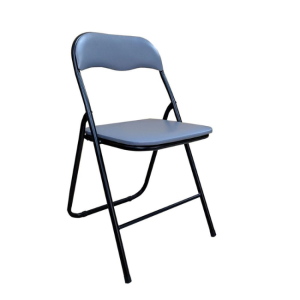 FOLDING PADED CHAIR GREY