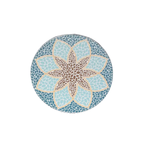 GENEVA OUTDOOR BISTRO SET WITH MOSAIC TILE TOP - Image 2