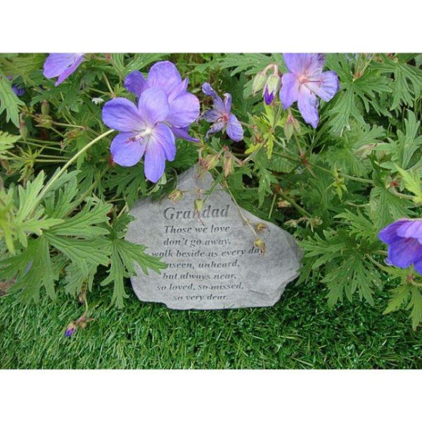 MEMORIAL RANGE ENGRAVED STONE GRANDAD - THOSE WE LOVE..