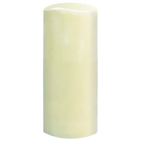 FLAMELESS LED CANDLE 7.5 X18CM