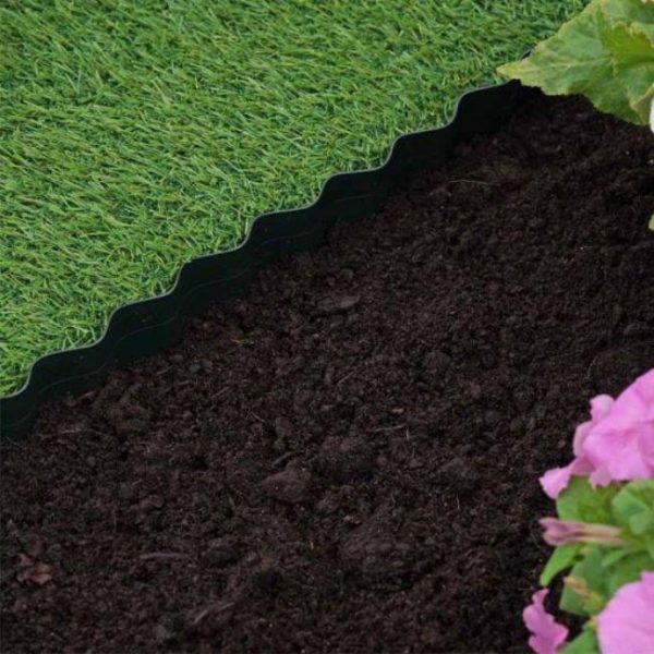 PLASTIC LAWN EDGING 15 CM X 10M